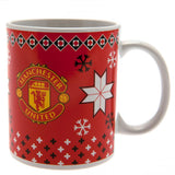 Manchester United F.C. Christmas Mug