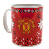 Manchester United F.C. Christmas Mug