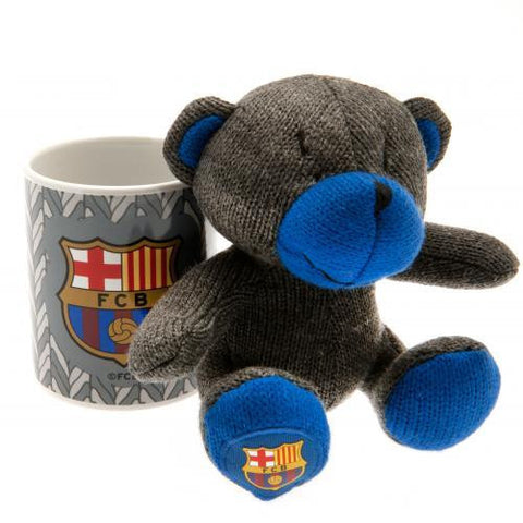 F.C. Barcelona Mug &amp;amp; Bear Set