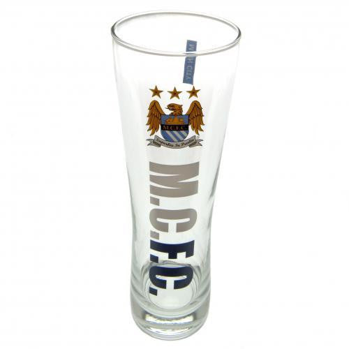 Manchester City F.C. Tall Beer Glass EC