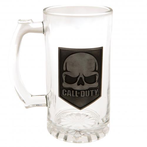 Call Of Duty Glass Tankard