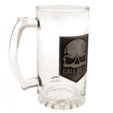 Call Of Duty Glass Tankard