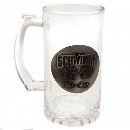 Rick And Morty Glass Tankard