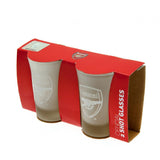 Arsenal F.C. 2pk Shot Glass Set FR