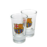 F.C. Barcelona 2pk Shot Glass Set