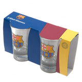 F.C. Barcelona 2pk Shot Glass Set