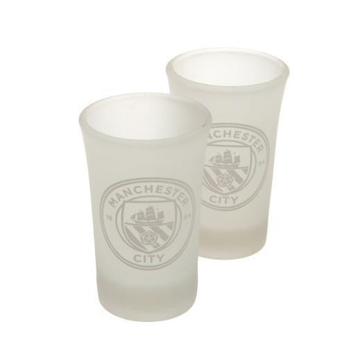 Manchester City 2pk Shot Glass Set FR