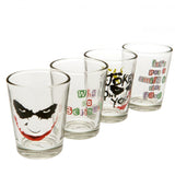 Batman The Dark Knight 4pk Shot Glass Set