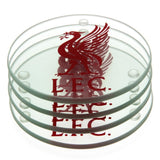 Liverpool F.C. Glass Coasters