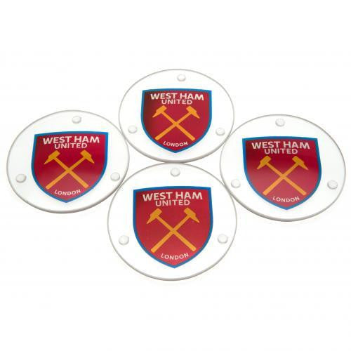 West Ham United F.C. Glass Coasters