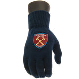 West Ham United F.C. Knitted Gloves Adults