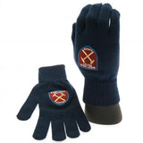 West Ham United F.C. Knitted Gloves Adults