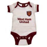 West Ham United F.C. 2 Pack Bodysuit 9-12 mths
