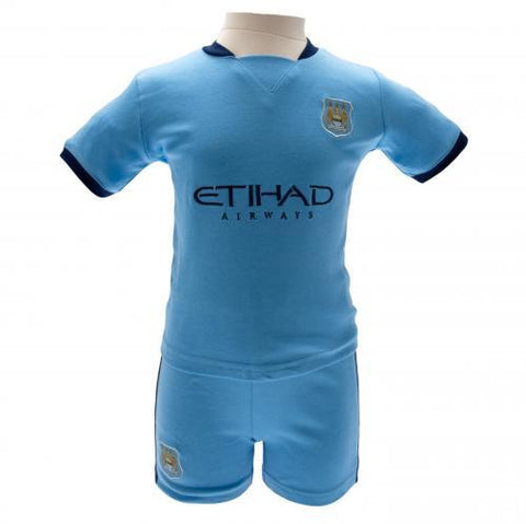 Manchester City F.C. Shirt &amp;amp; Short Set 9-12 mths