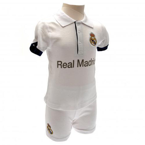 Real Madrid F.C. Shirt &amp;amp; Short Set 12-18 mths PL