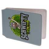 Rick And Morty Card Holder Schwifty