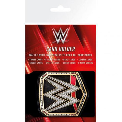 WWE Card Holder Title Belt