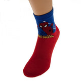Spider-Man Boys Socks 1 Pack Junior 4-6.5 RD