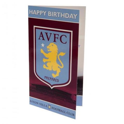 Aston Villa F.C. Birthday Card