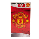 Manchester United F.C. Birthday Card Dad