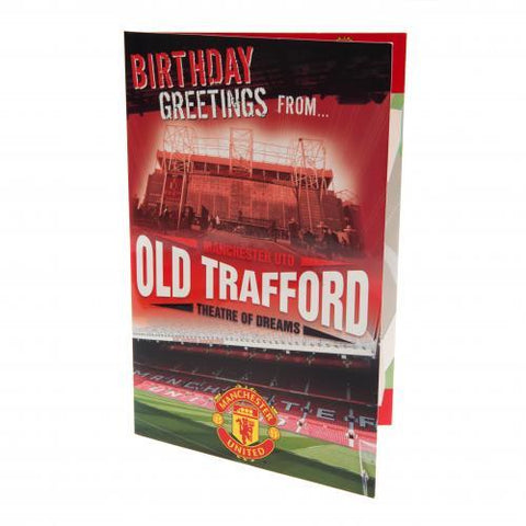 Manchester United F.C. Pop-Up Birthday Card