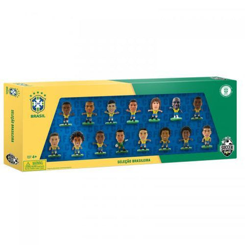 Brasil SoccerStarz 15 Player Team Pack A